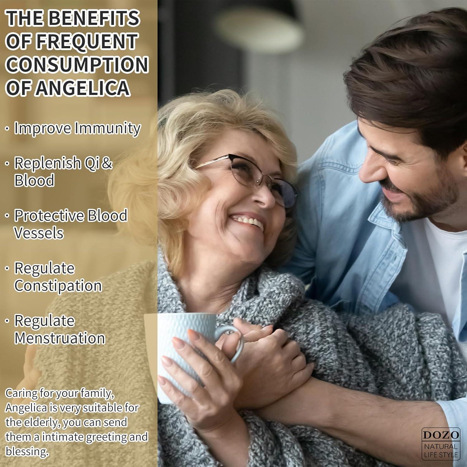 Raíz de Angelica Sinensis DOZO 300g - 100% Natural en Rodajas