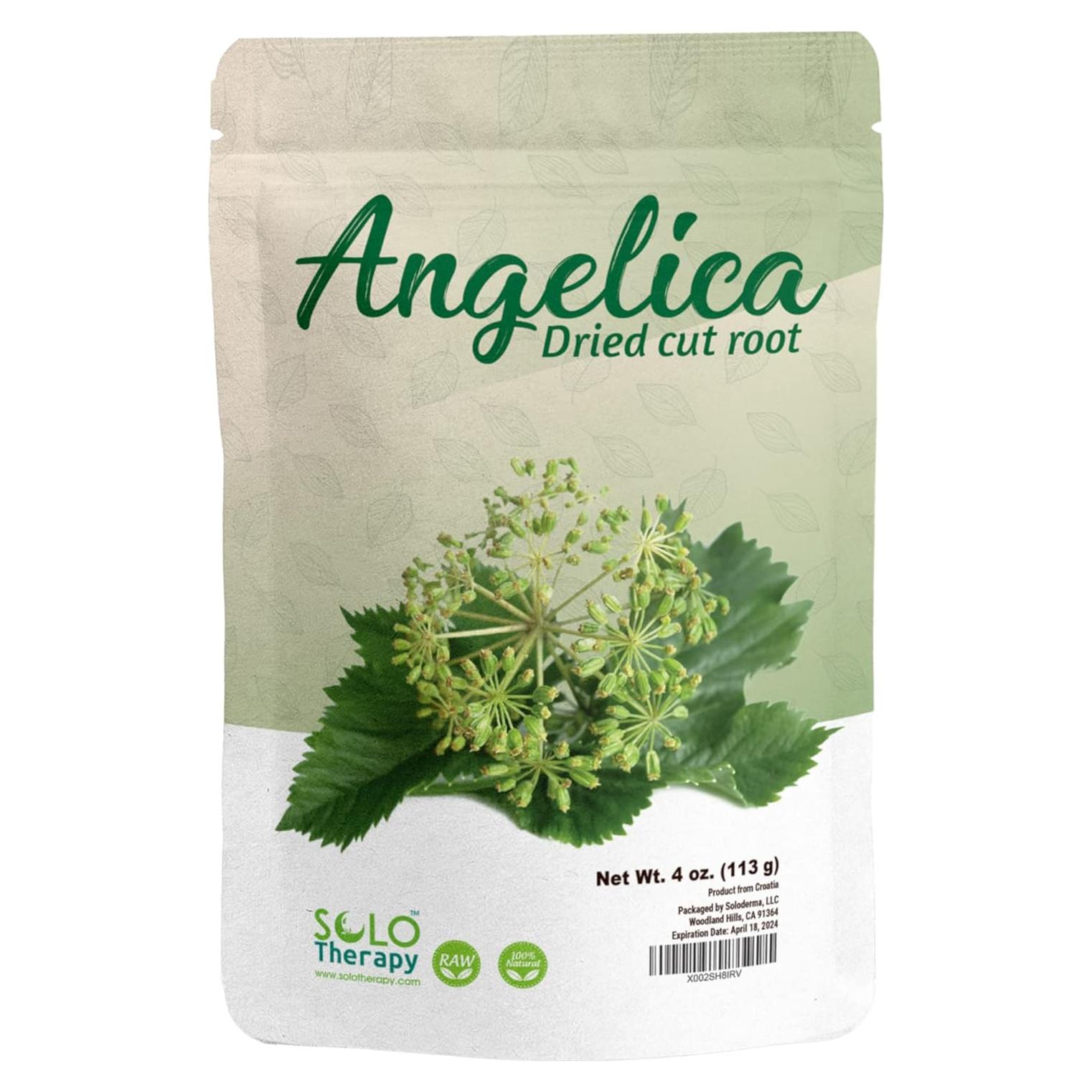 Raíz de Angélica Secada 113.4 g Solo Therapy - Té Herbal