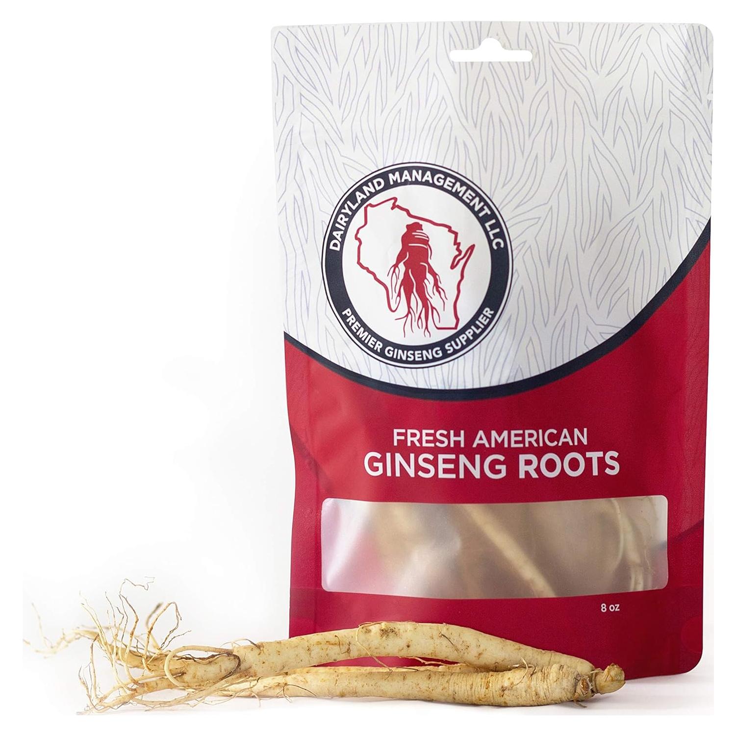 Raíces de Ginseng Americano Fresco Dairyland 113 g Premium