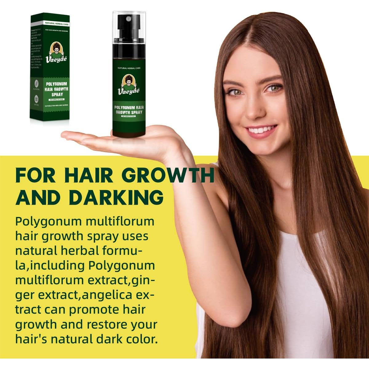 Spray Crecimiento Capilar Polygonum Multiflorum 120ml - VAEYAE