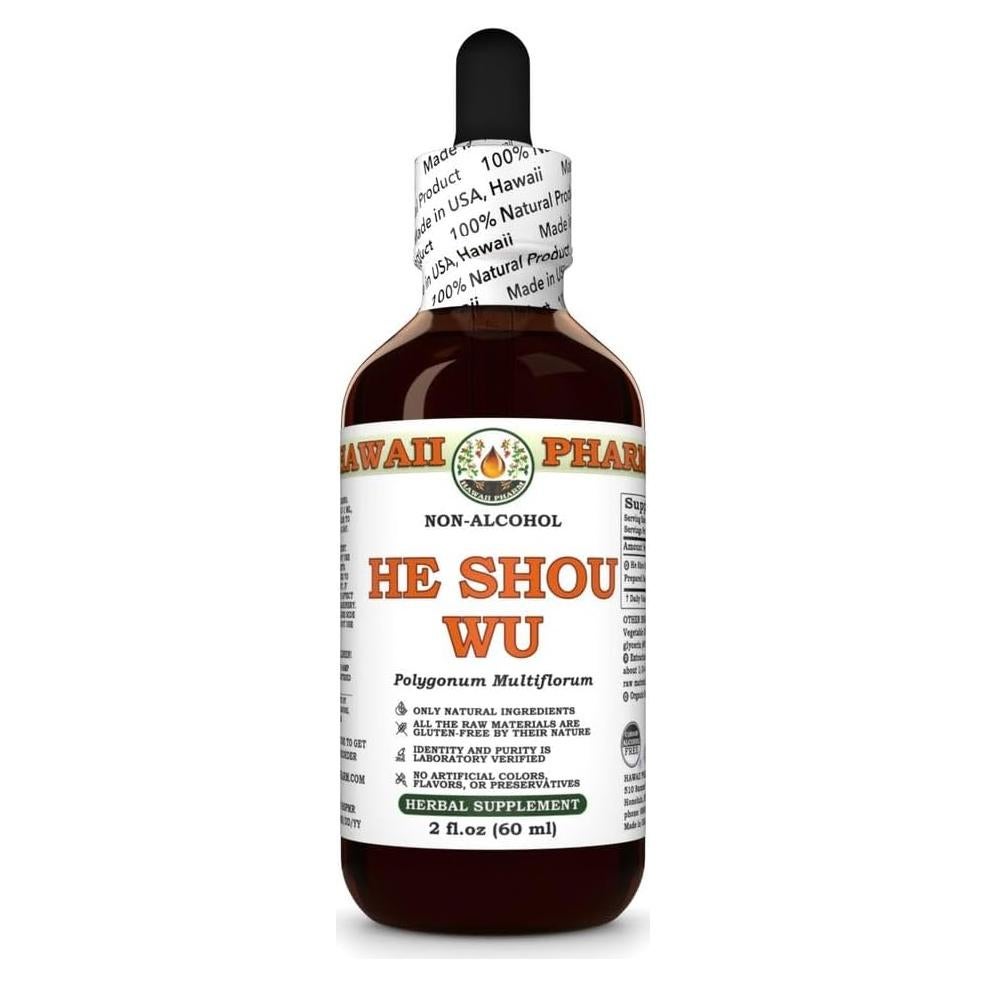 Extracto Líquido He Shou Wu Hawaii Pharm 59 ml Natural