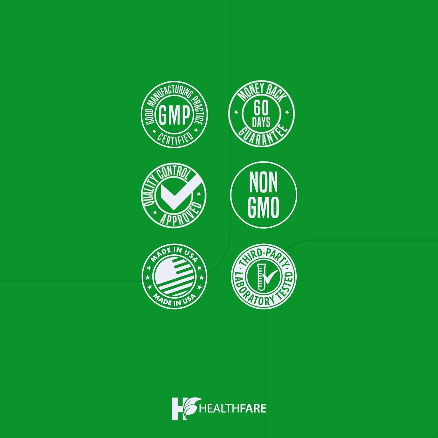 Fo-Ti He Shou Wu 1000mg - 200 Cápsulas Veganas HealthFare