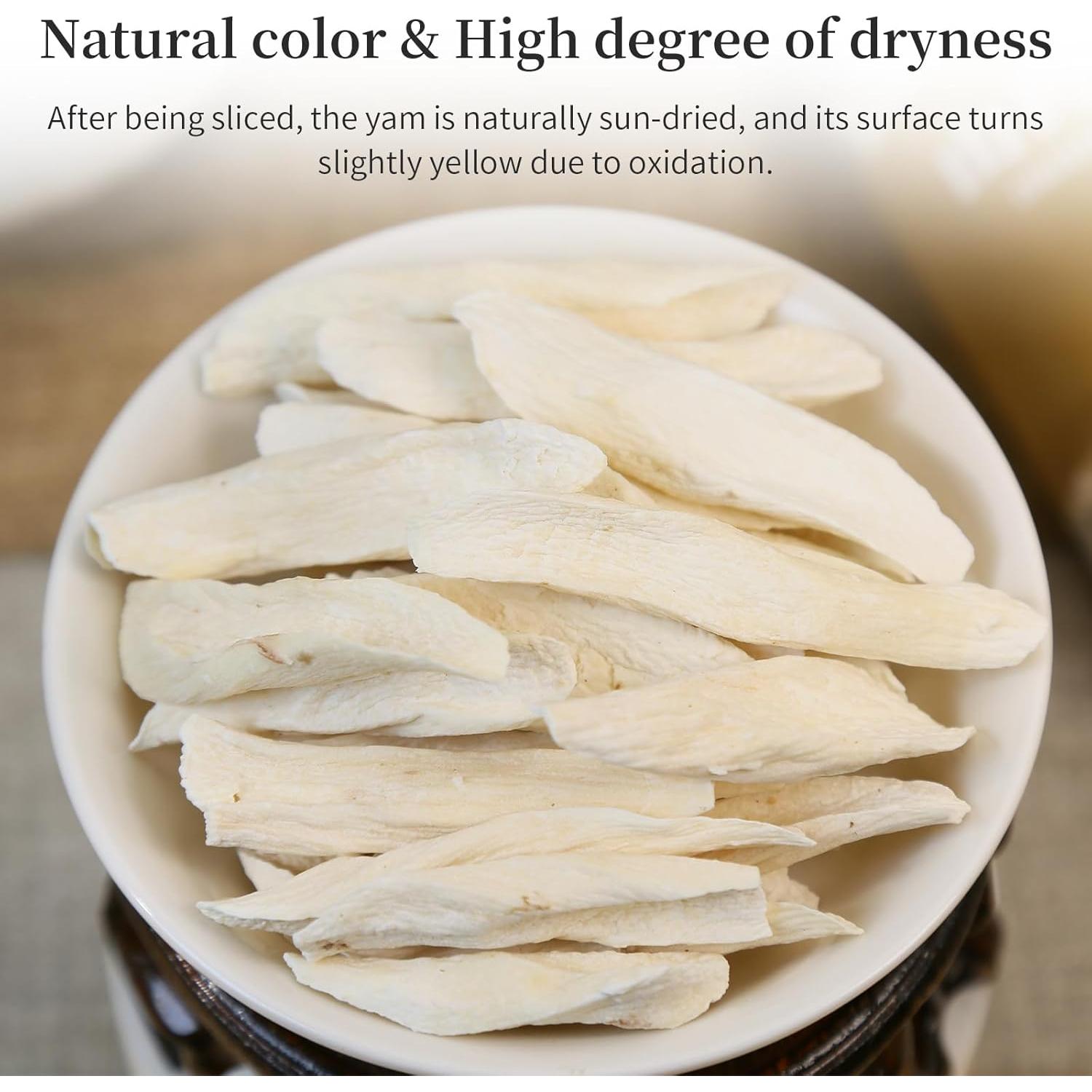 Rodajas de Ñame Chino Seco Wanhua 240g - Sin Azufre