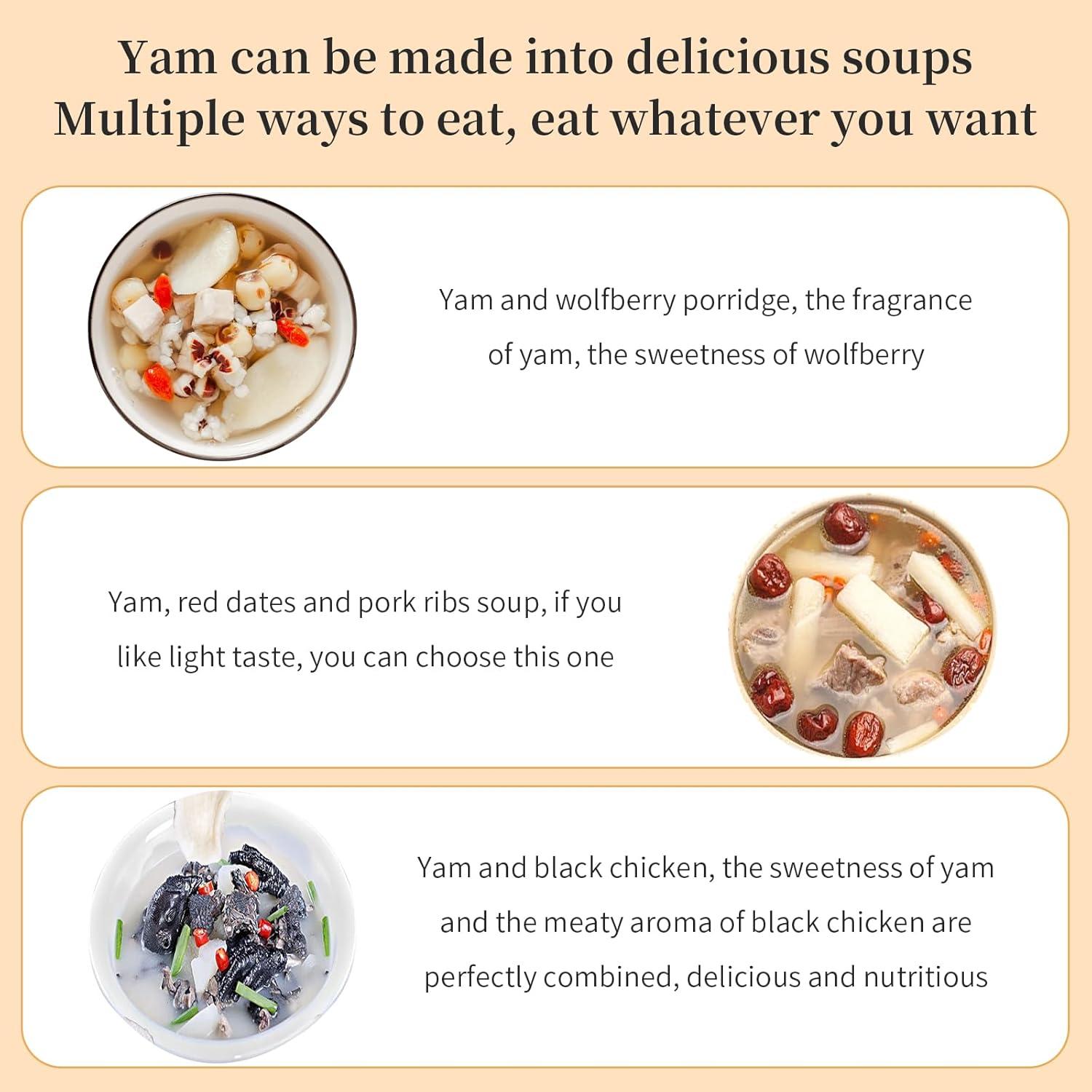 Rodajas de Ñame Chino Seco Wanhua 240g - Sin Azufre