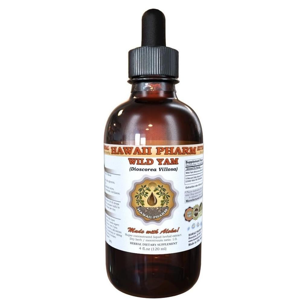 Extracto líquido de ñame silvestre HawaiiPharm 118.3 ml