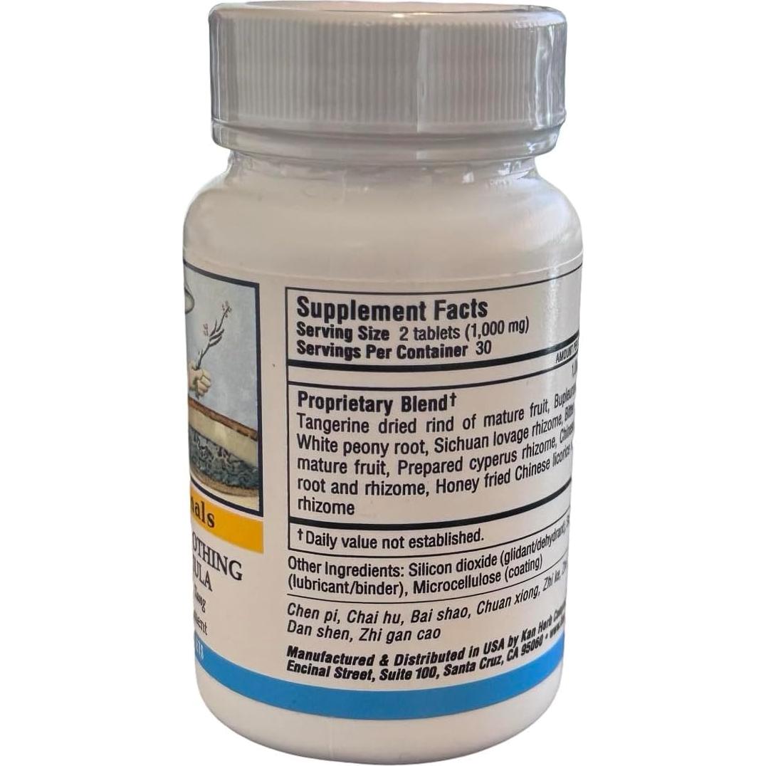 Suplemento Calmante de Hígado Kan Herbs 60 tabletas