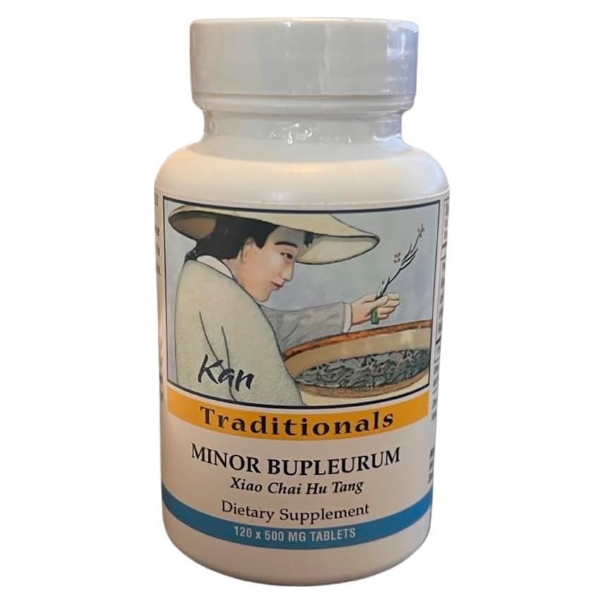 Bupleurum Menor 120 Tabletas Kan Herbs - Suplemento Natural