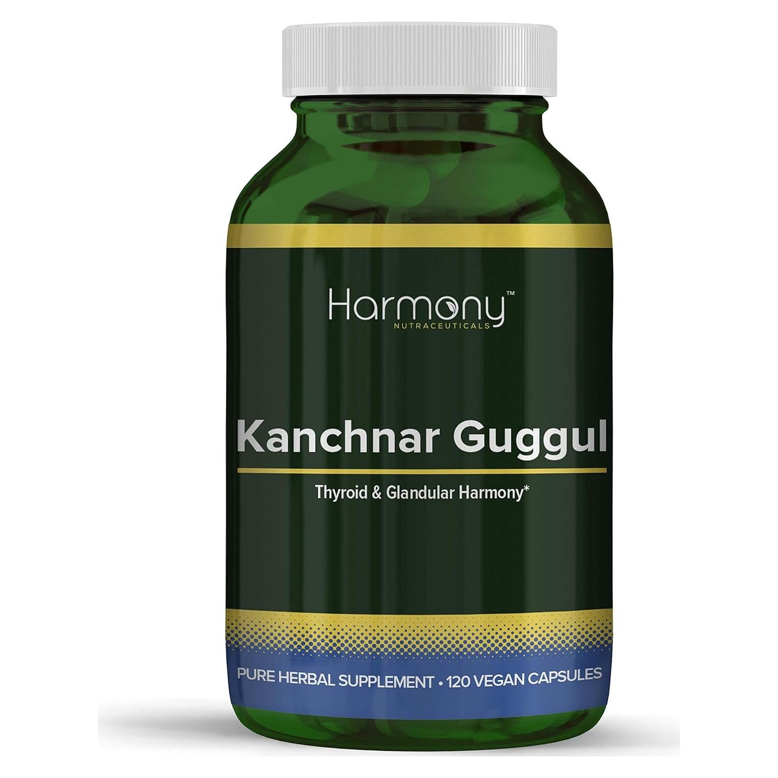 Kanchnar Guggul 120 Cápsulas Veganas - Harmony Nutraceuticals