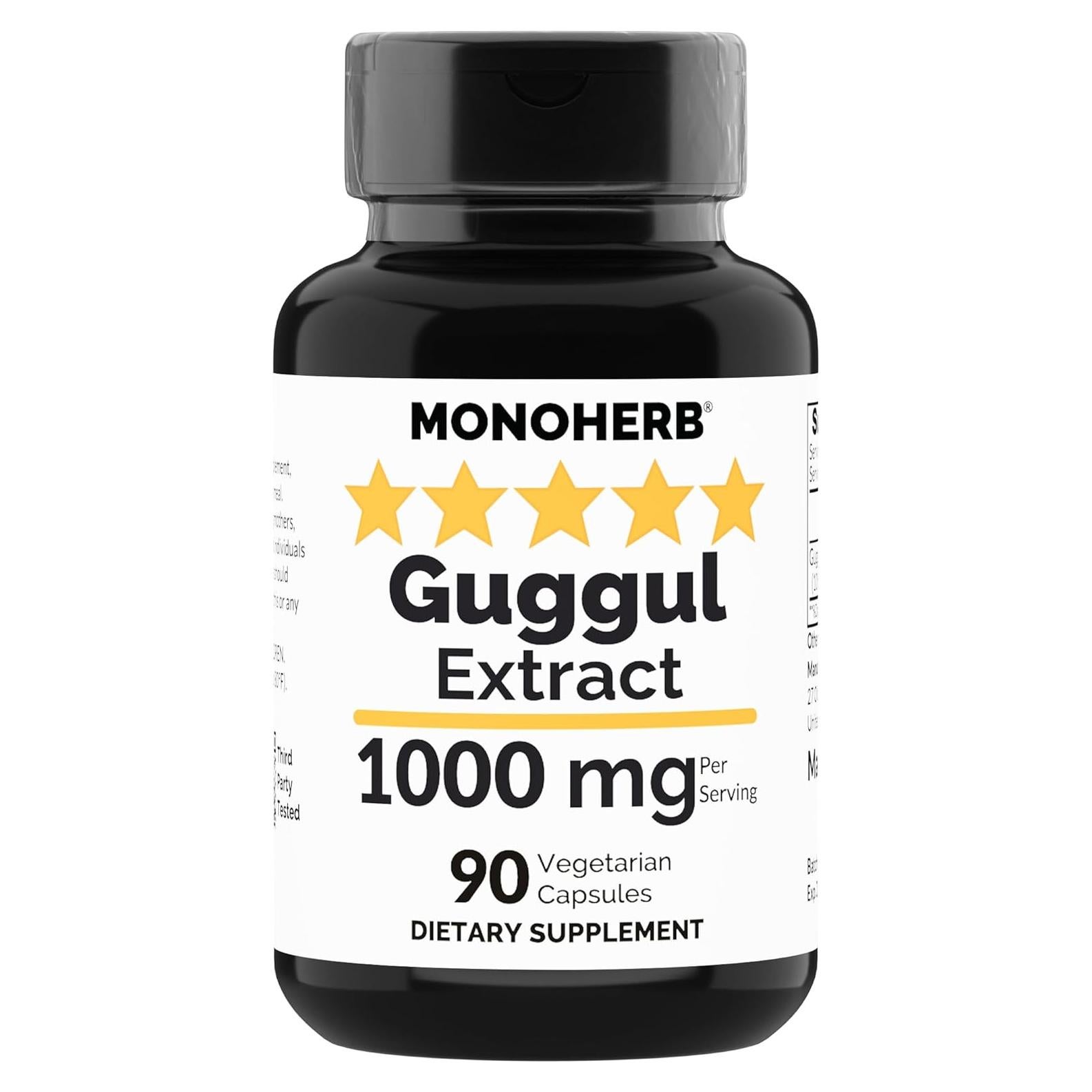 Extracto de Guggul 1000 mg - 90 Cápsulas Veganas