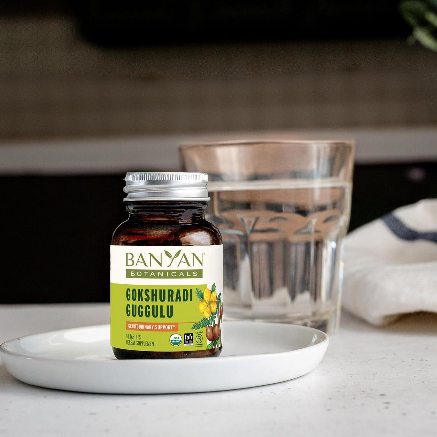 Tabletas Gokshuradi Guggulu Banyan Botanicals - 90 Tabletas Veganas