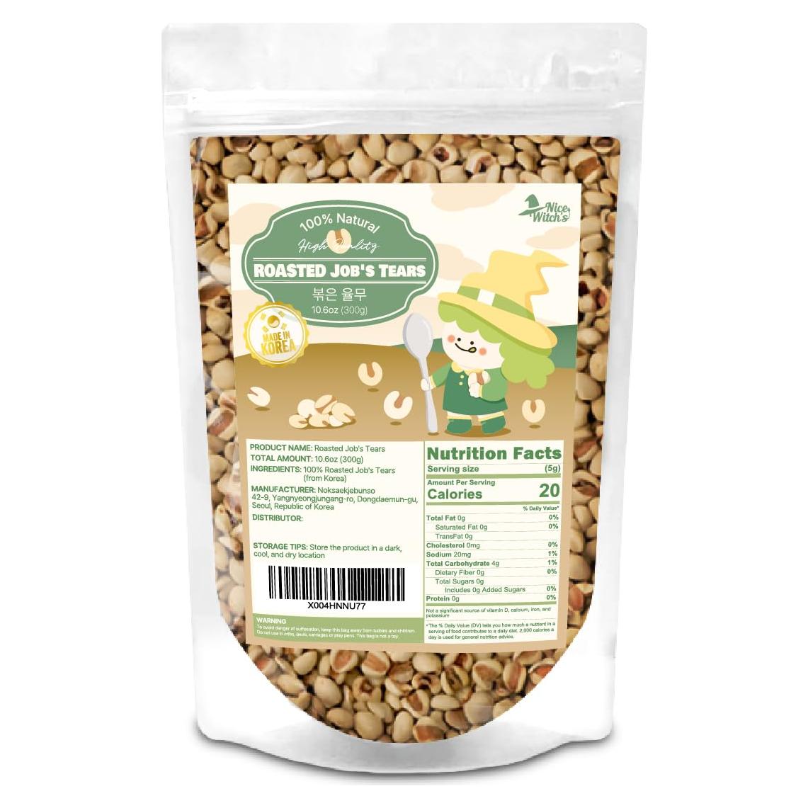 Lágrimas de Job 300g NICE WITCH'S - 100% Natural Tostadas