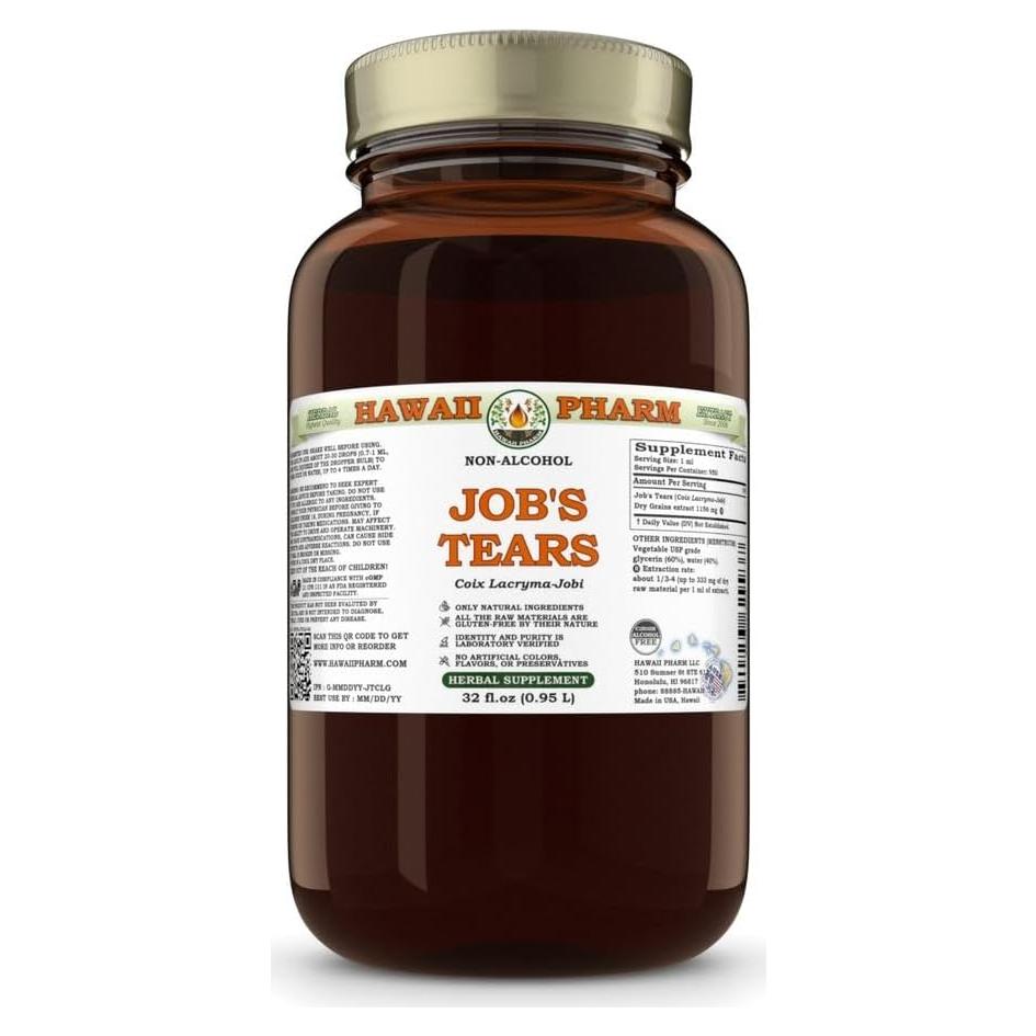 Extracto Líquido de Lagrimas de Job Hawaii Pharm 946ml Natural
