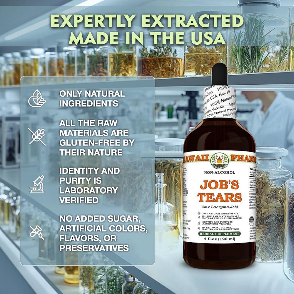 Extracto Líquido de Lagrimas de Job Hawaii Pharm 946ml Natural