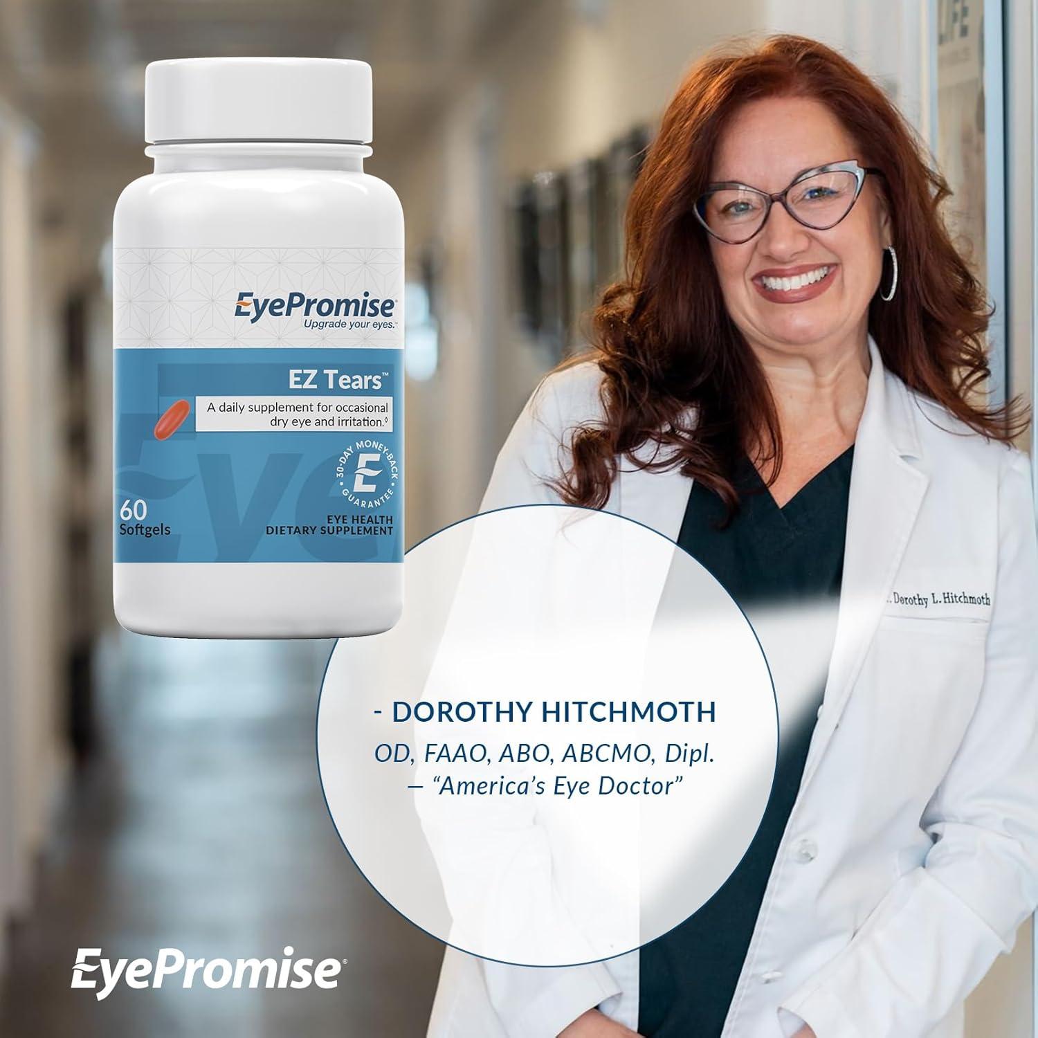 EyePromise EZ Tears Suplemento Ocular Omega-3 42g