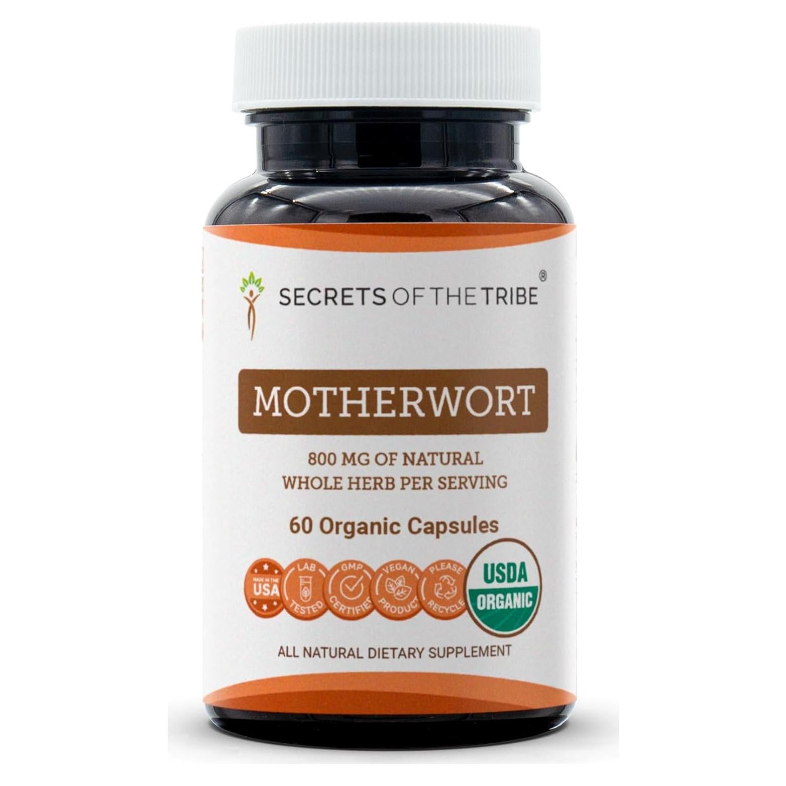 Cápsulas Herbales Orgánicas Madre Selva USDA 60 Unidades