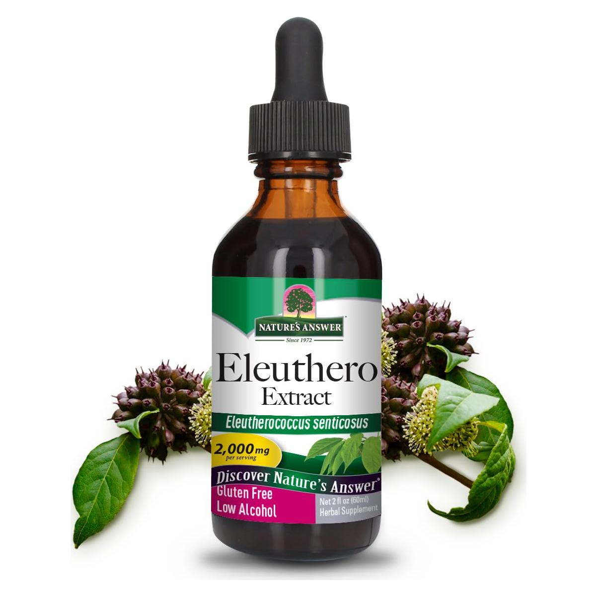 Extracto de Raíz de Eleuthero Nature's Answer 2000mg 60ml