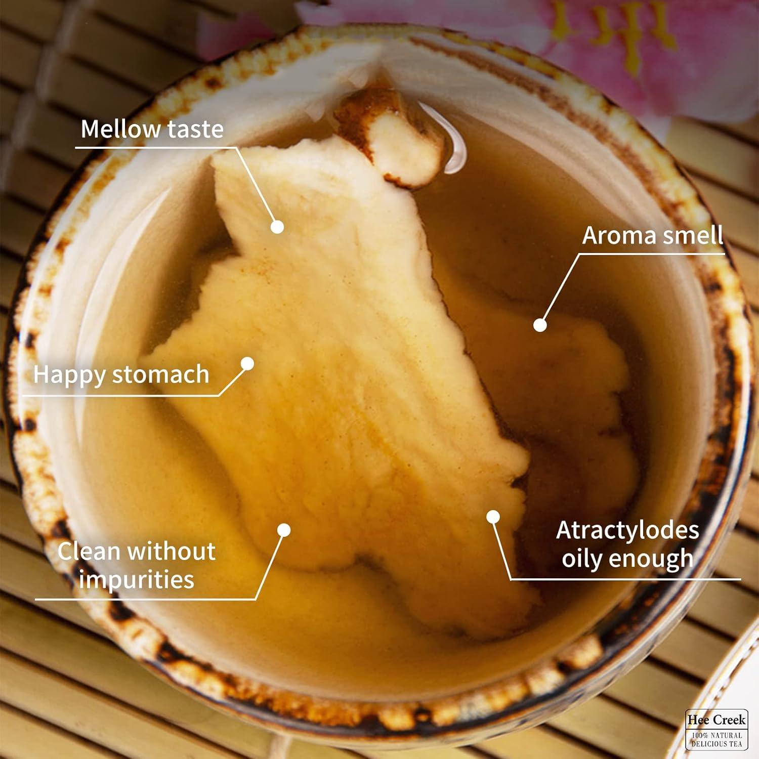 Atractylodes Bai Zhu Hee Creek 300g Rodajas Grandes Sin Azufre