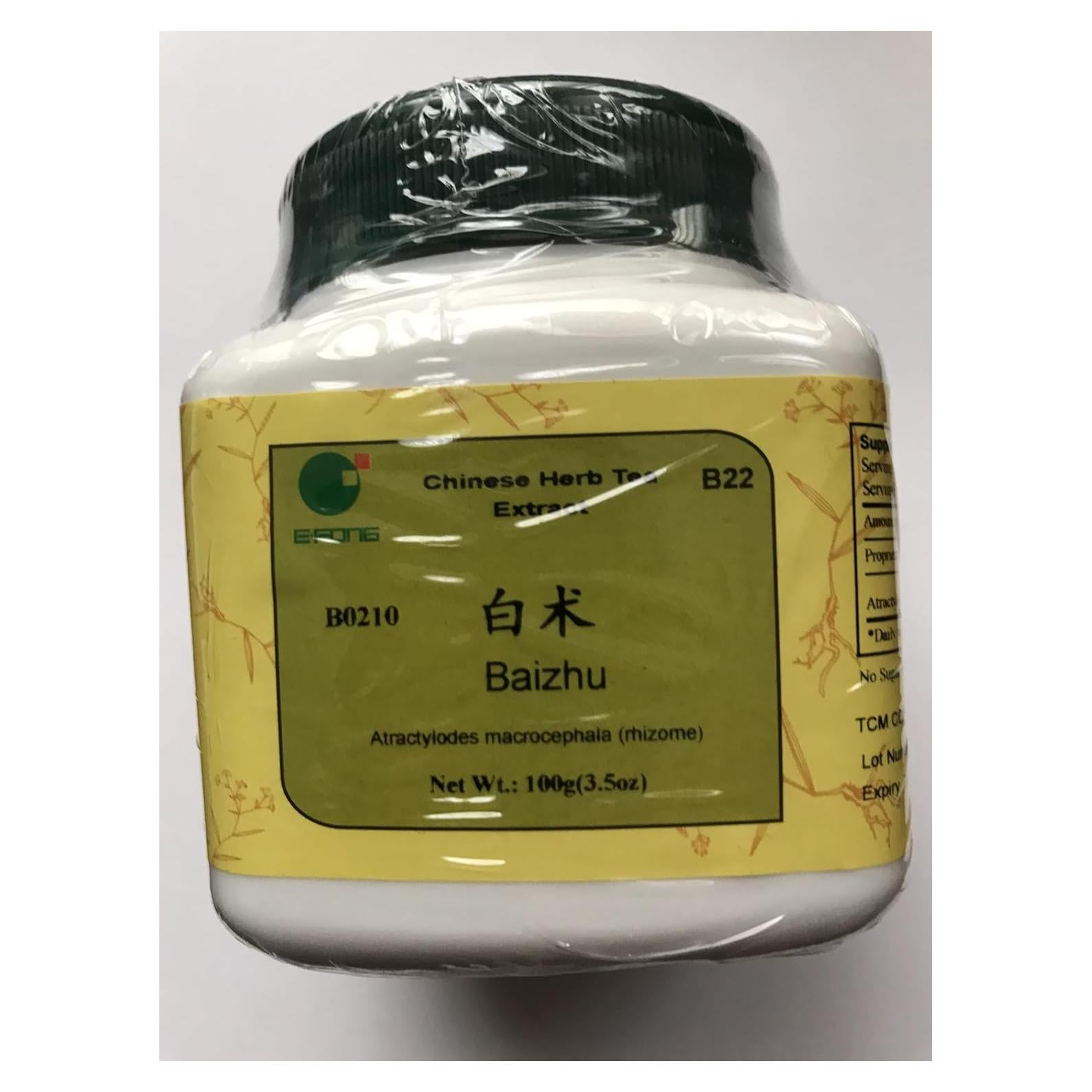Gránulos de Atractylodes Bai Zhu E-Fong 100g - Alta Concentración