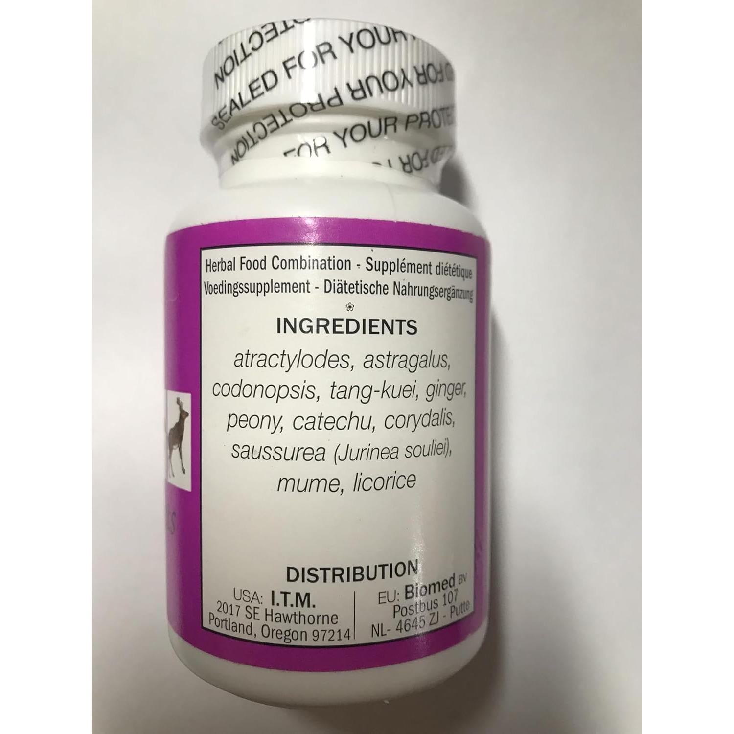 Tabletas de Atractylodes Seven Forests 100 unidades 700 mg