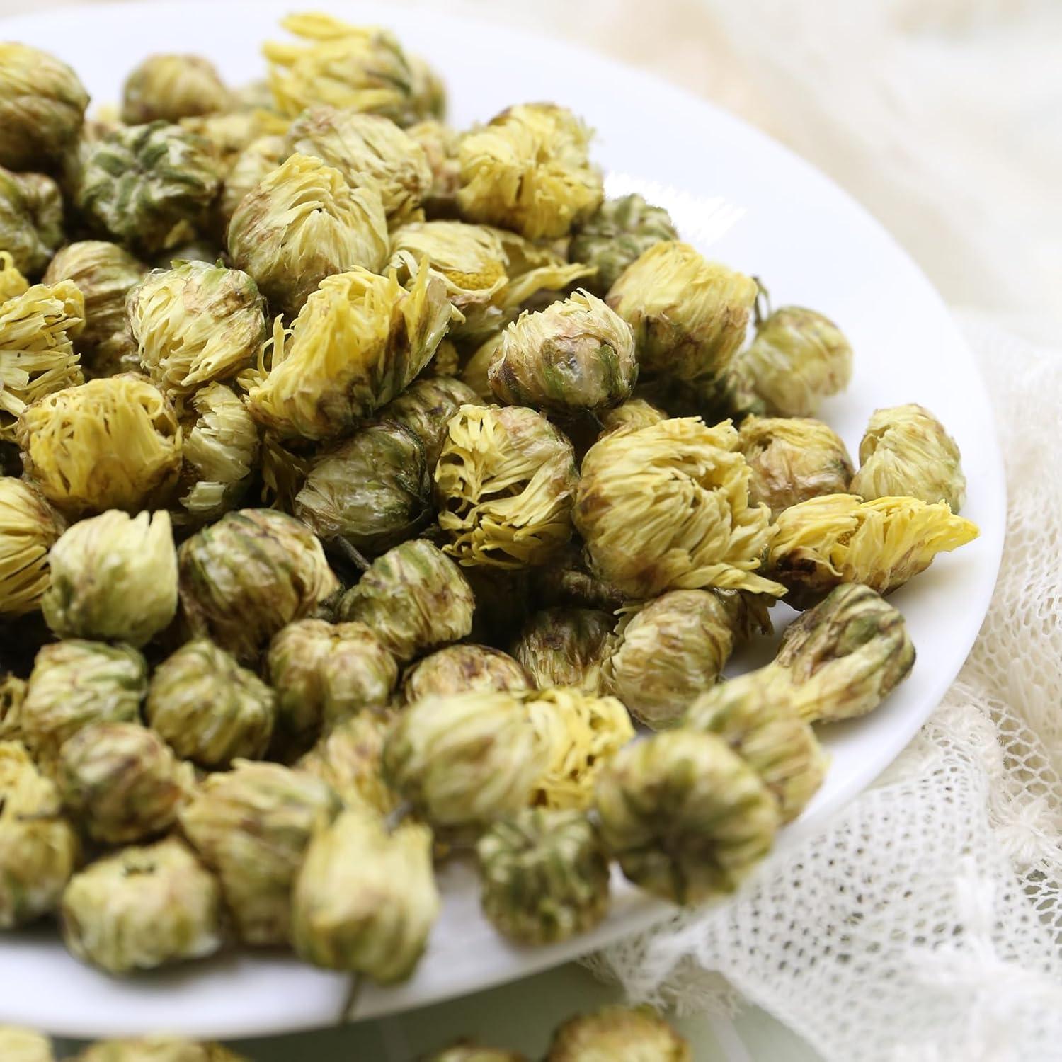 Té de Crisantemo Chino FullChea 100g - Sin Cafeína y OGM