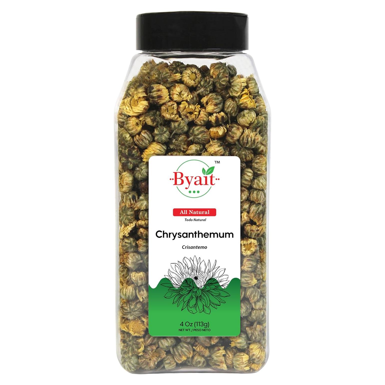 Té de Crisantemo Byait 113g - Flores Tai Ju Premium Sin Cafeína