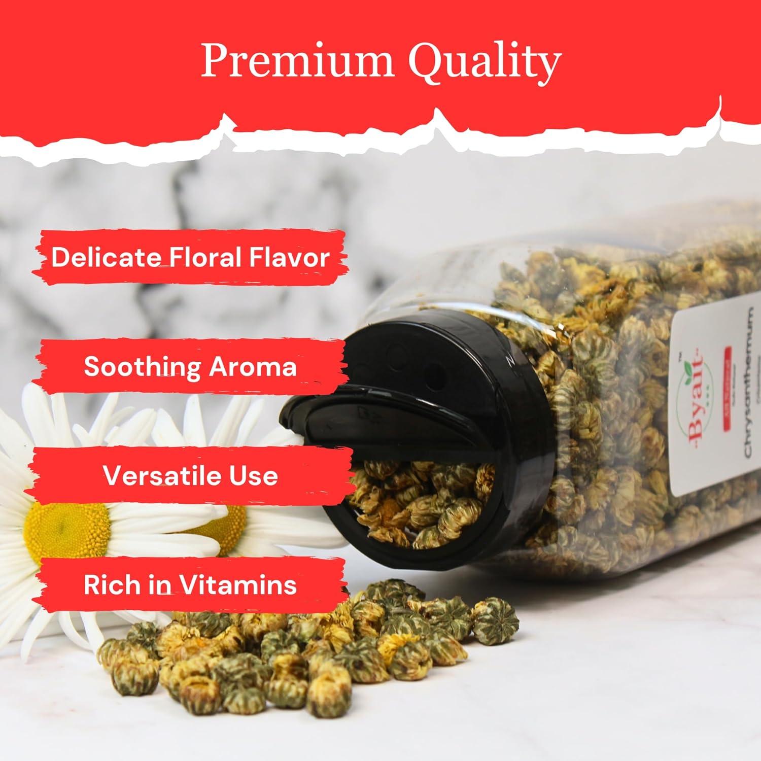 Té de Crisantemo Byait 113g - Flores Tai Ju Premium Sin Cafeína