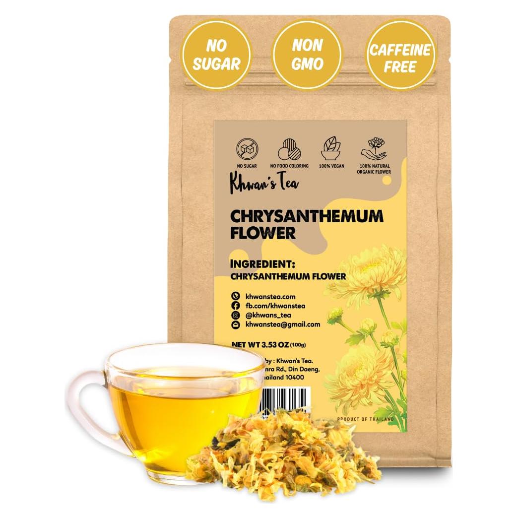 Té de Crisantemo Khwan 100 g - Infusión Herbal Antioxidante