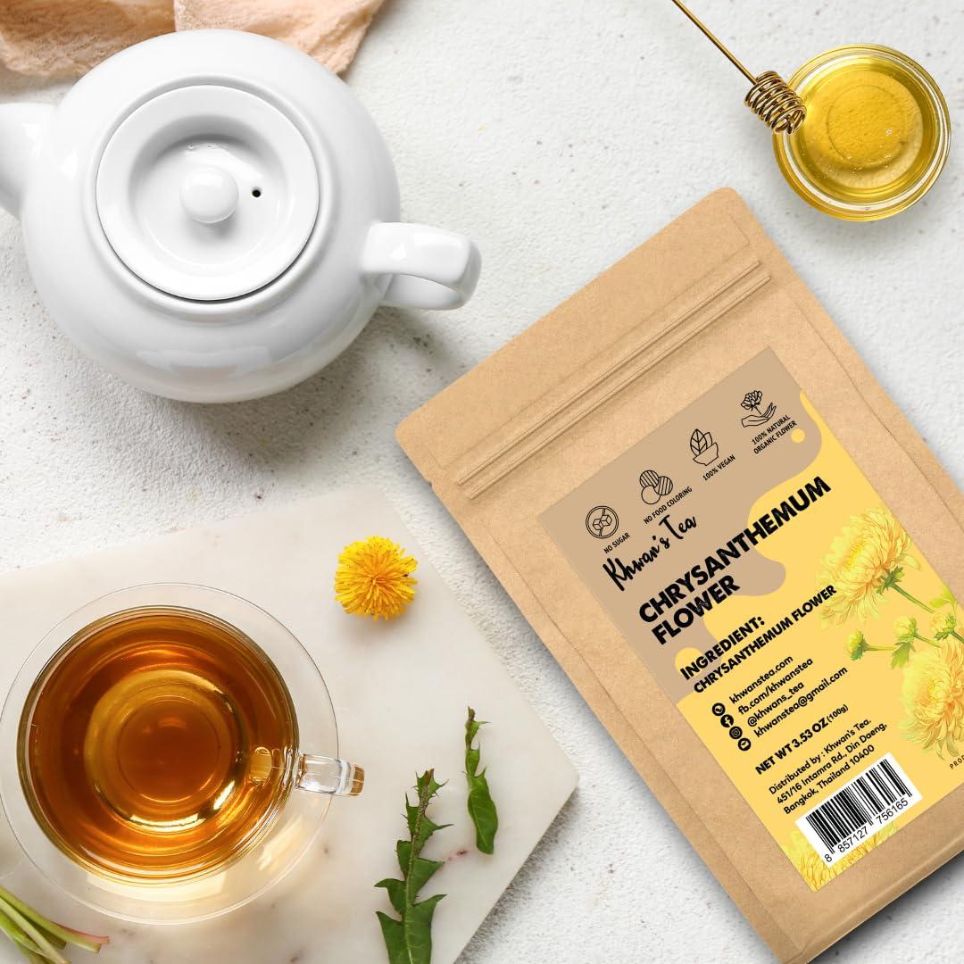 Té de Crisantemo Khwan 100 g - Infusión Herbal Antioxidante