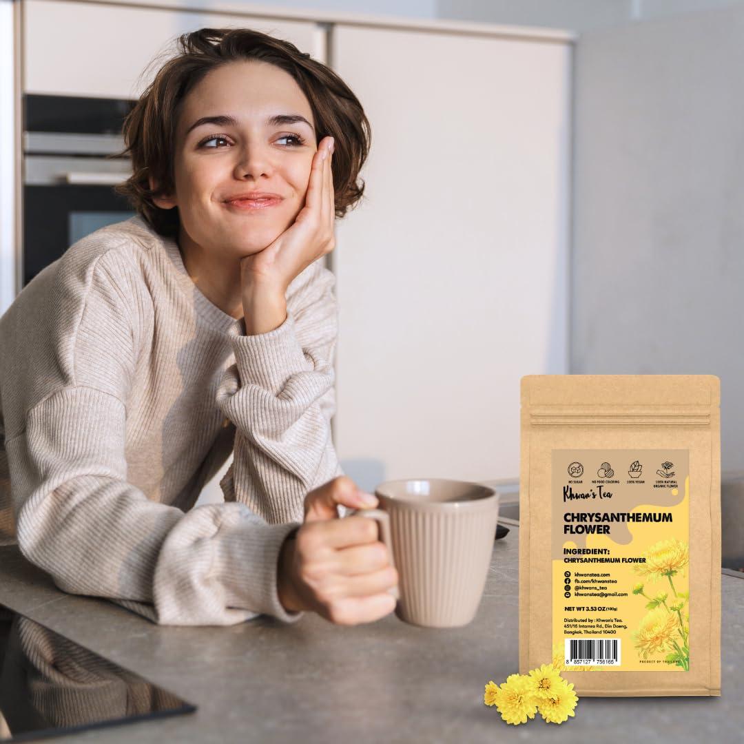 Té de Crisantemo Khwan 100 g - Infusión Herbal Antioxidante
