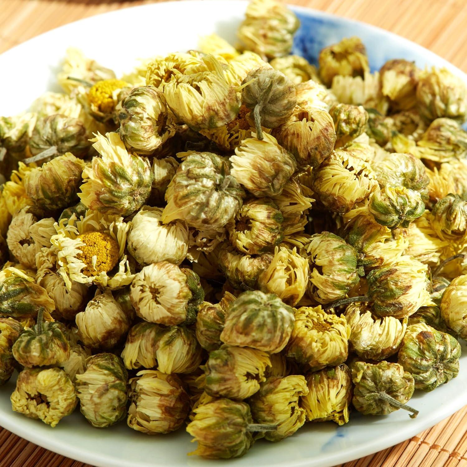 Té de Crisantemo ChaWuWarmSun 50g - Capullos de Flor China