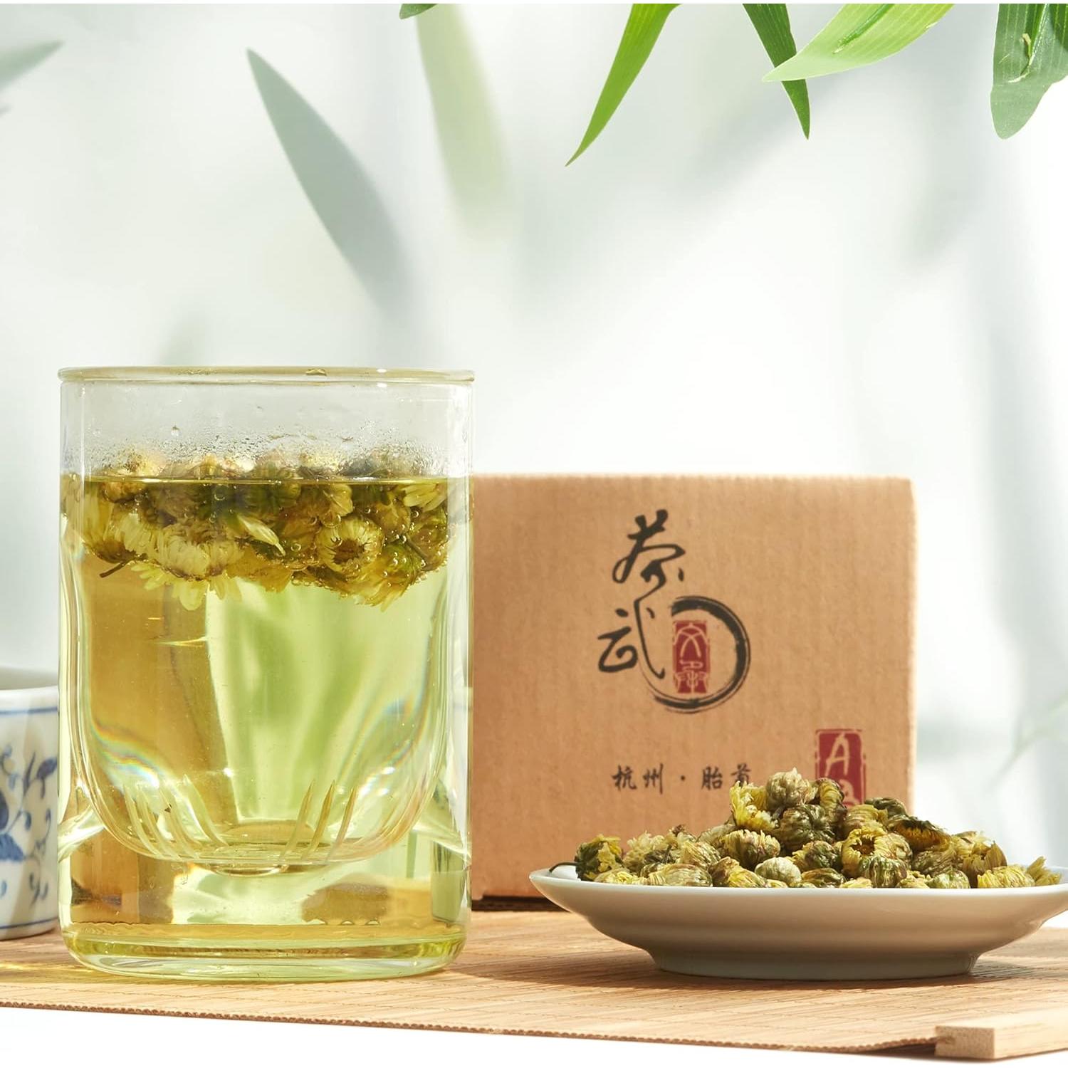 Té de Crisantemo ChaWuWarmSun 50g - Capullos de Flor China