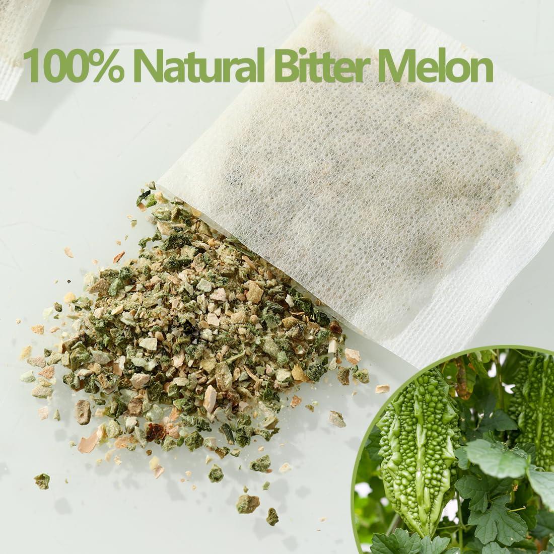 Té de Melón Amargo YLINSHA 100 Bolsas 100% Natural Sin Aditivos