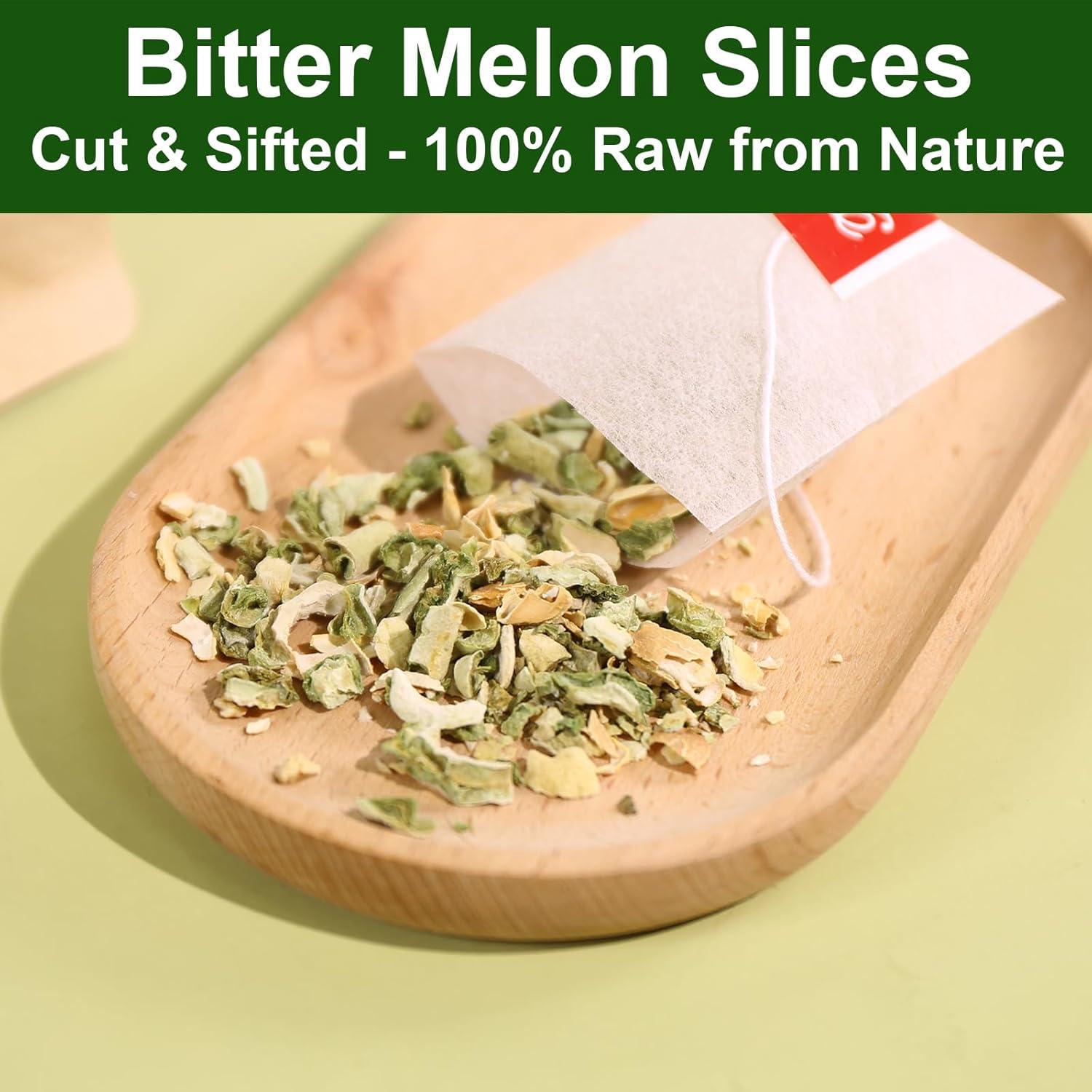 Té de Melón Amargo FullChea 40 Bolsitas 2g - Natural Sin Cafeína