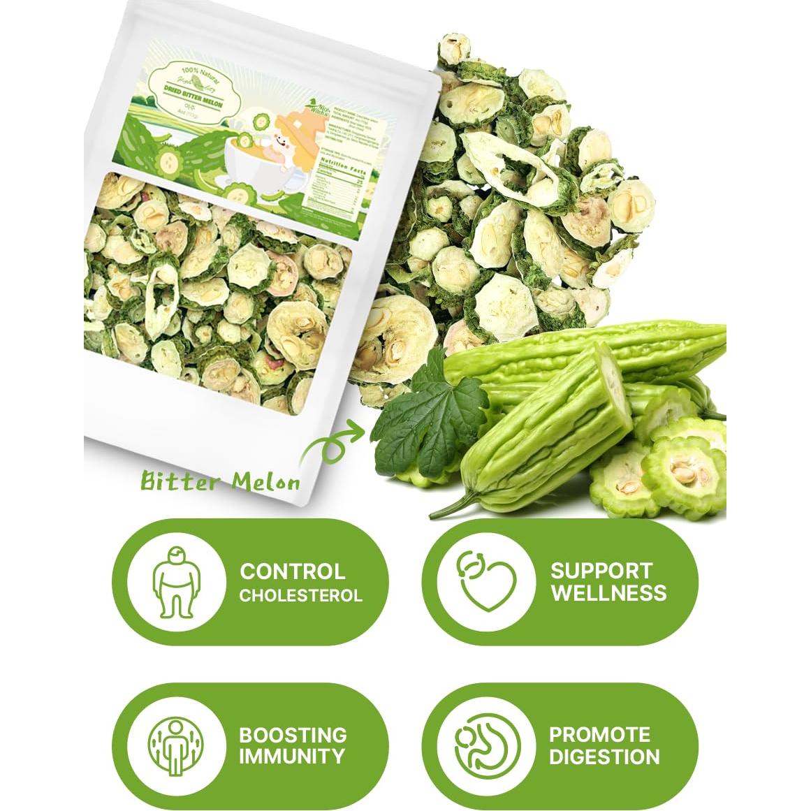 Té Herbal 100% Melón Amargo BRUJA BONITA 113g - Sin Aditivos