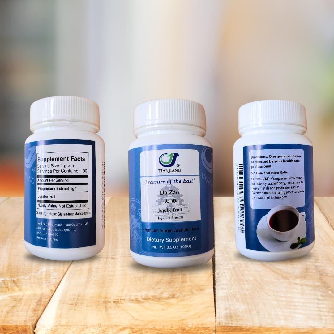 Extracto Herbal Concentrado de Jujube Da Zao 100g - Tesoro de Oriente