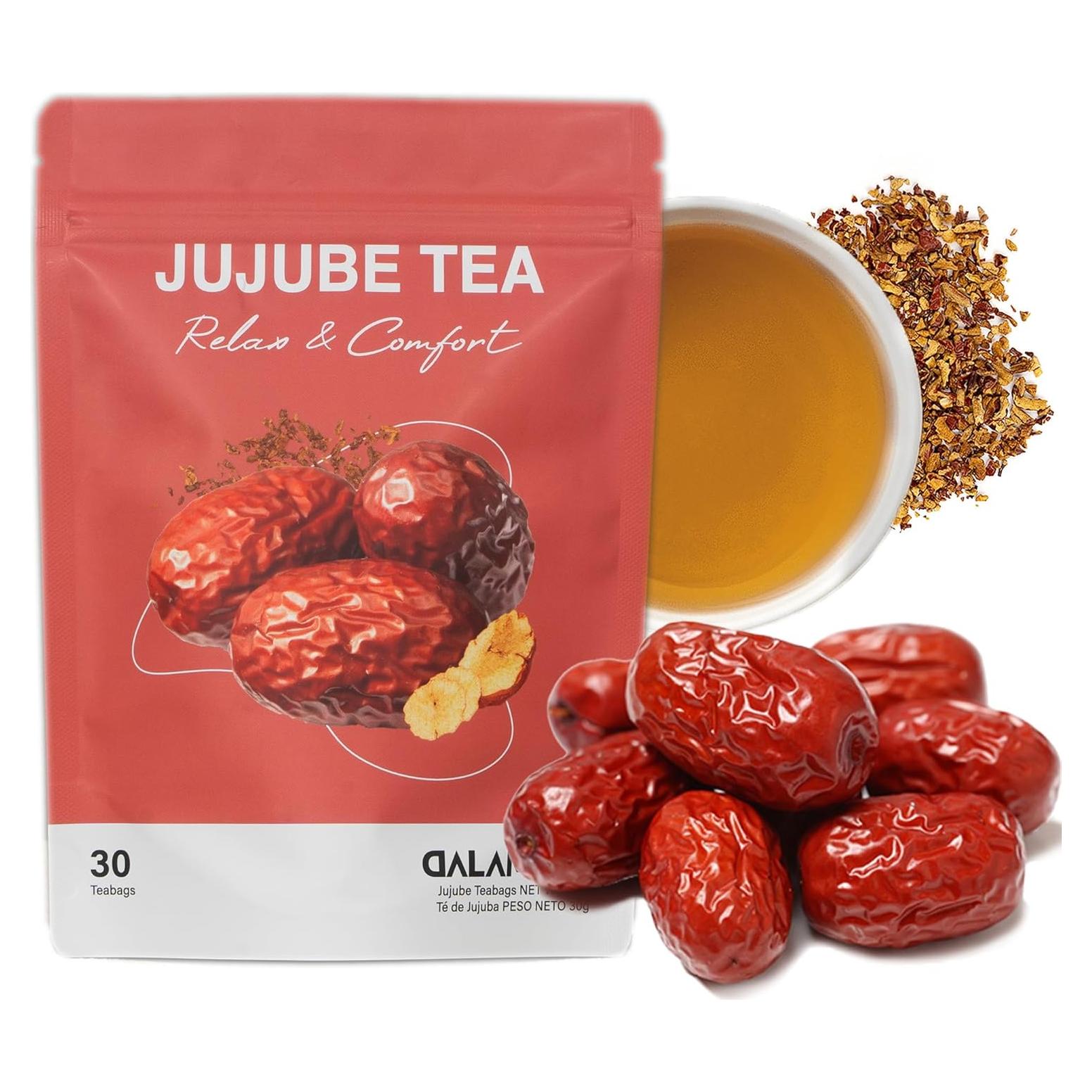 Té de Dátil Jujube DALAMHARI | 30 Bolsitas | Sin Cafeína