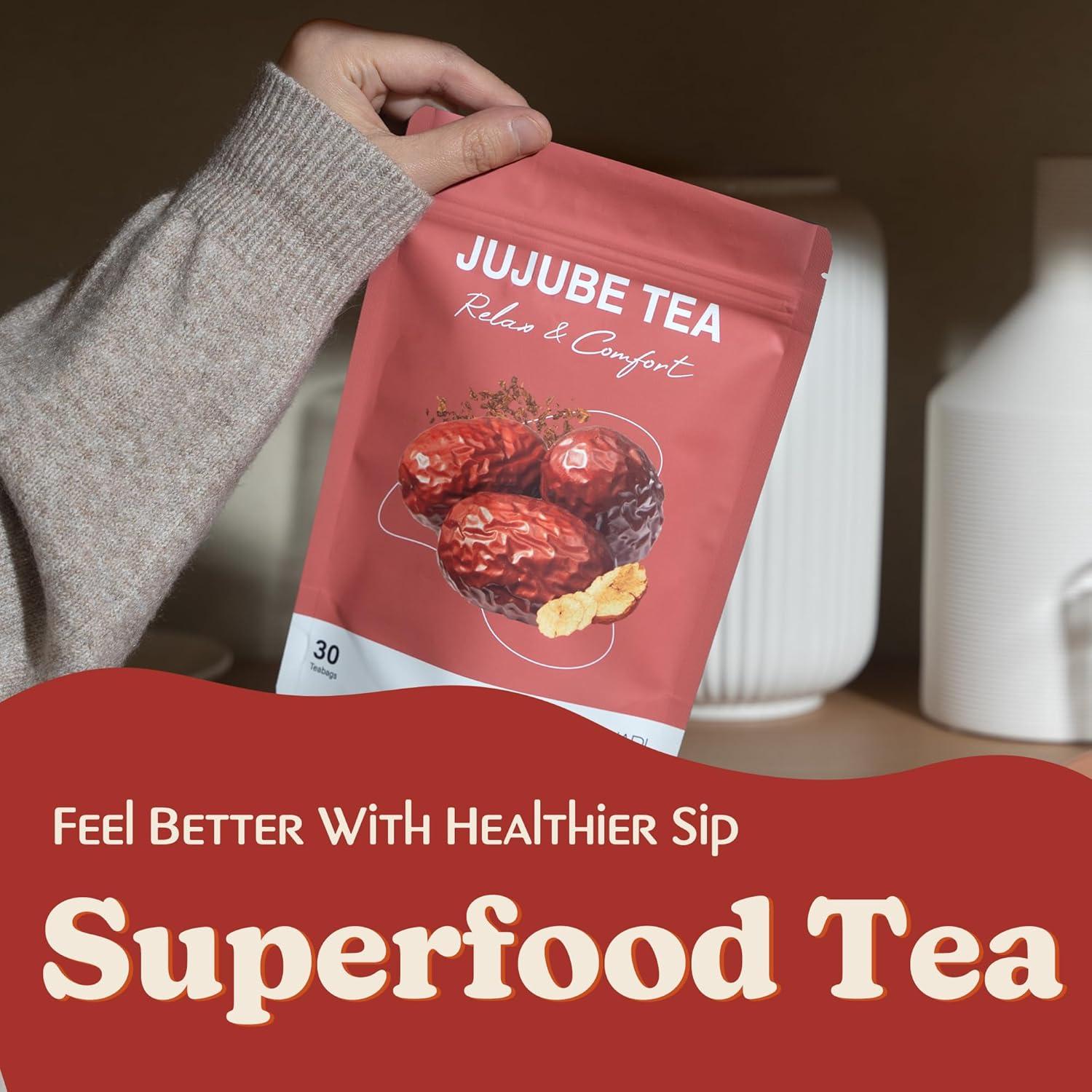 Té de Dátil Jujube DALAMHARI | 30 Bolsitas | Sin Cafeína