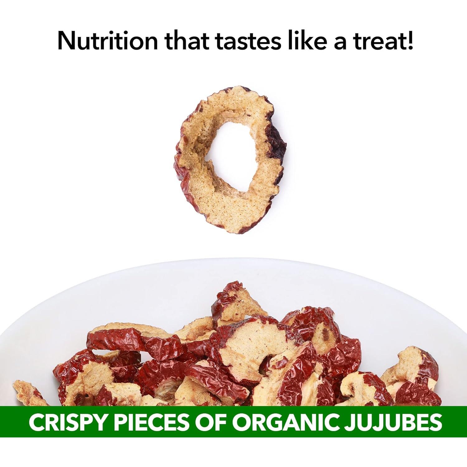 Crisps de Jujube Orgánico JUJUME 170 g - Snack Saludable