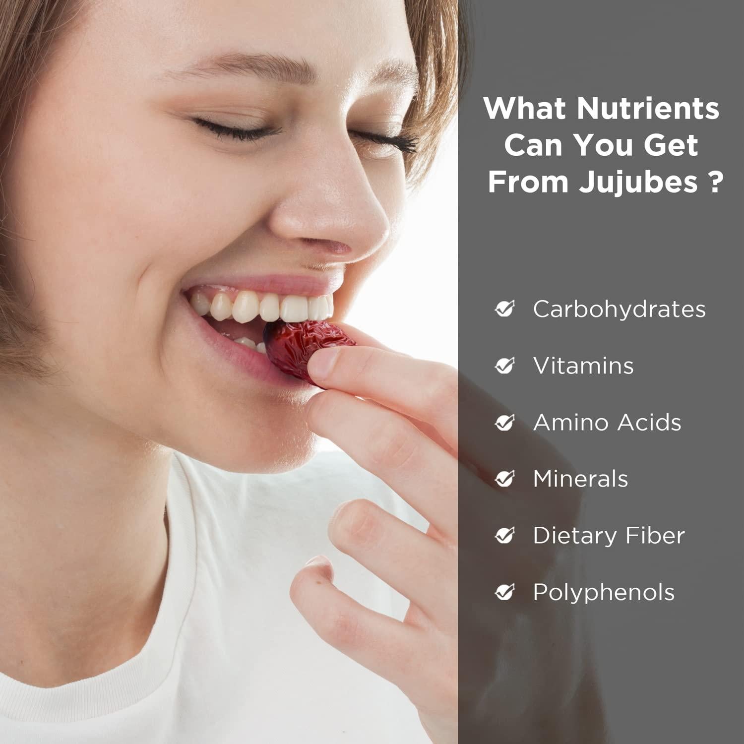 Dátiles Jujube Secos NESTLADY 2.27 kg - Snack Saludable Natural