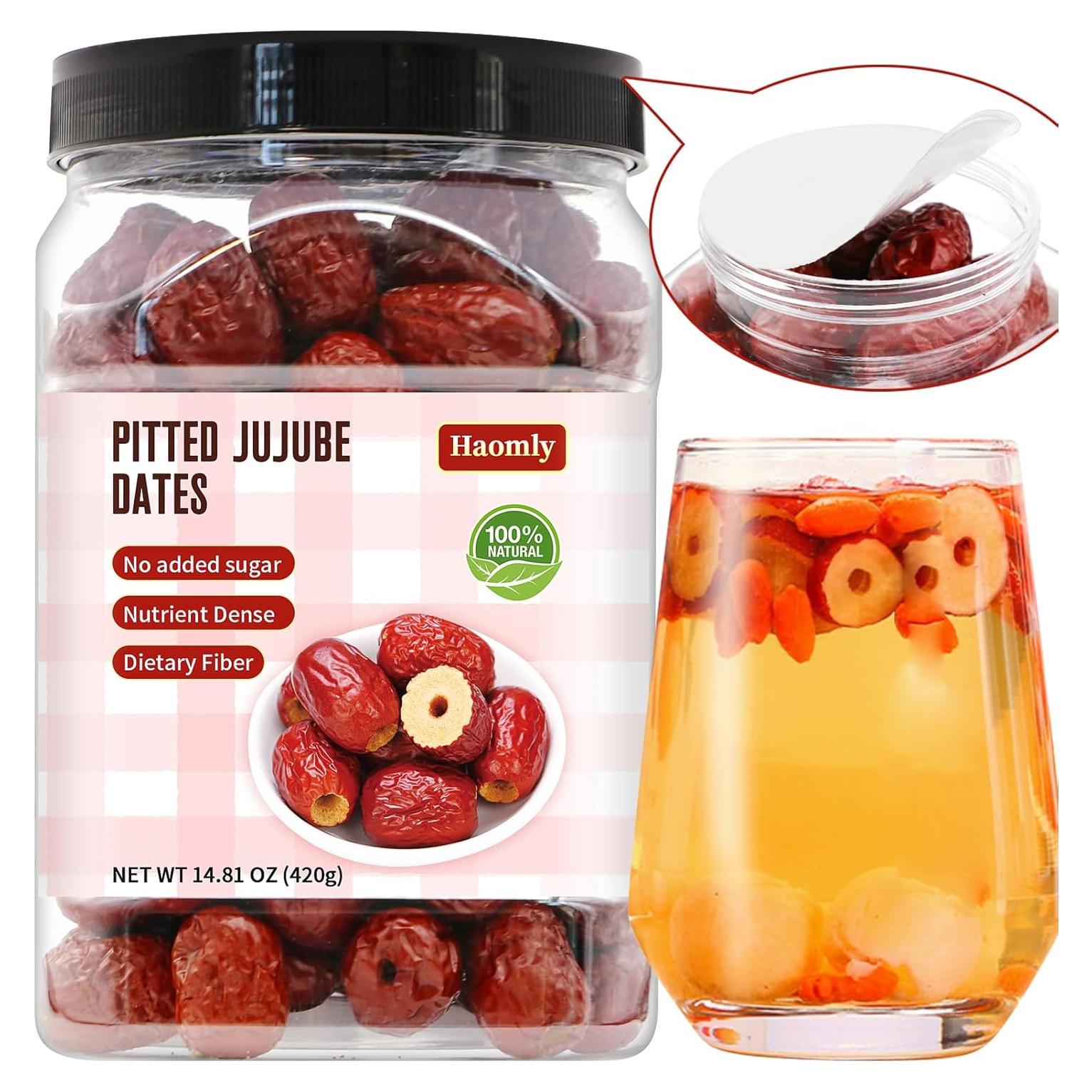 Dátiles Jujube Haomly Sin Hueso 420g - Dulces y Naturales