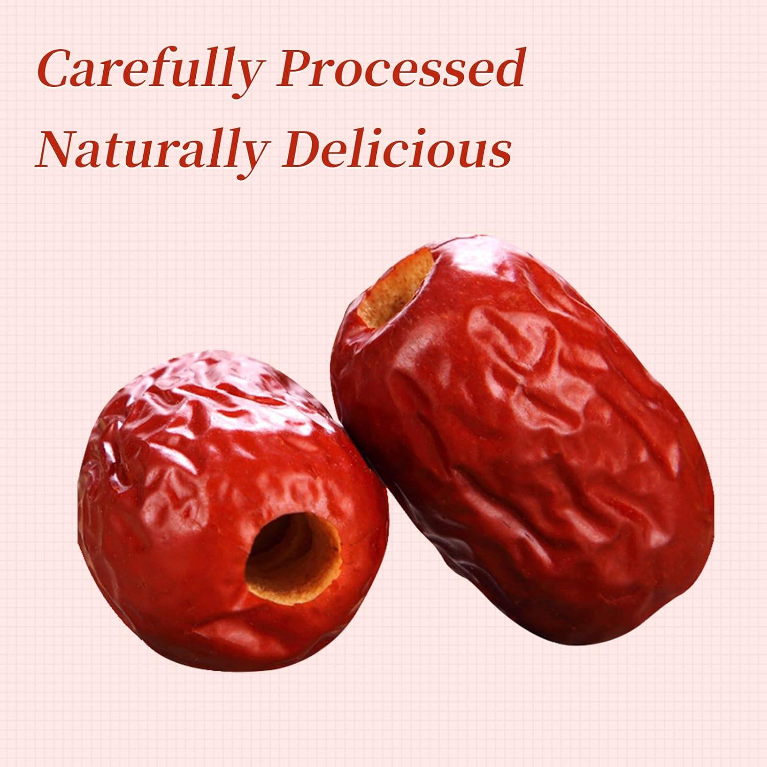 Dátiles Jujube Haomly Sin Hueso 420g - Dulces y Naturales