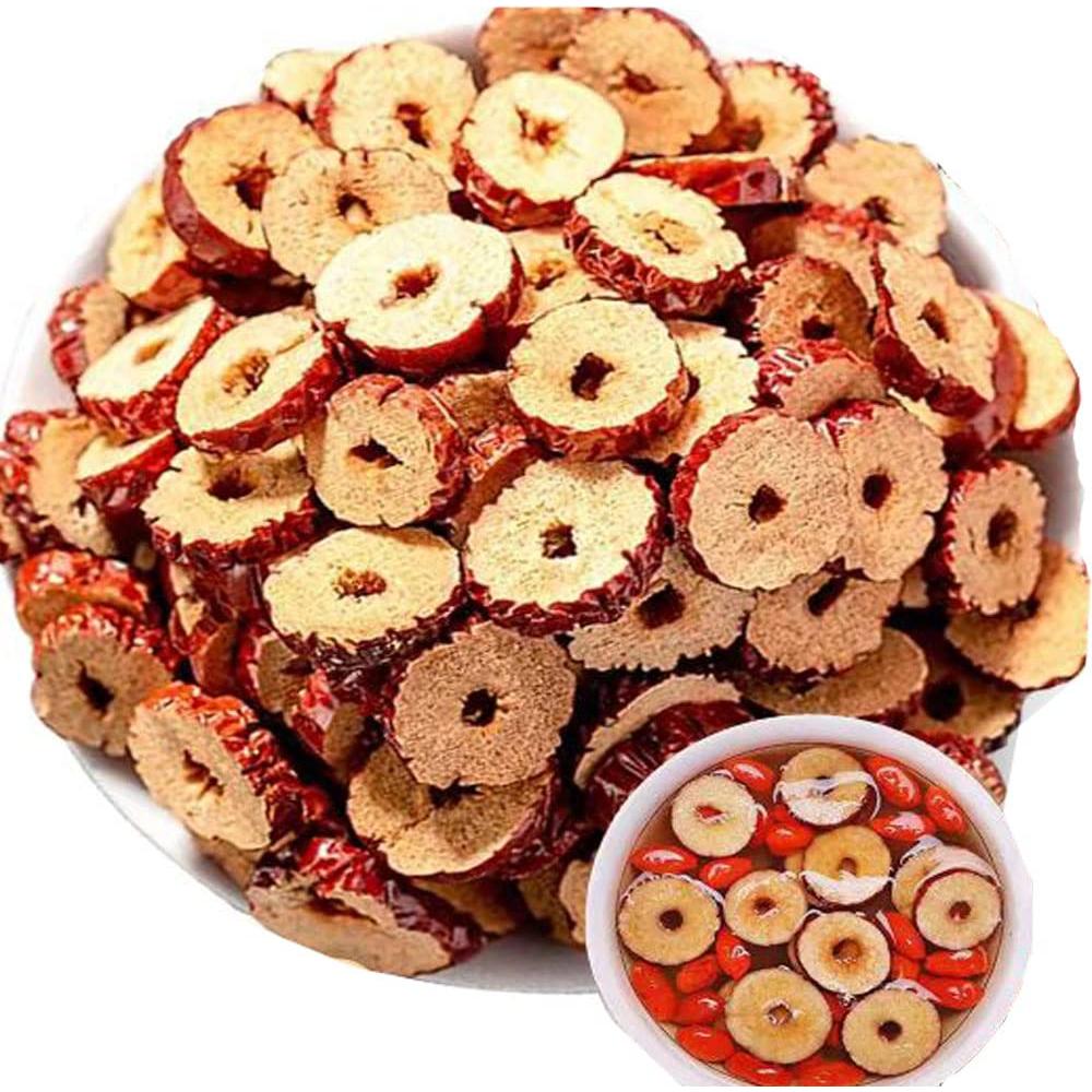 Dátiles Rojos Secos 500g - Jujube Sin Hueso Crujiente