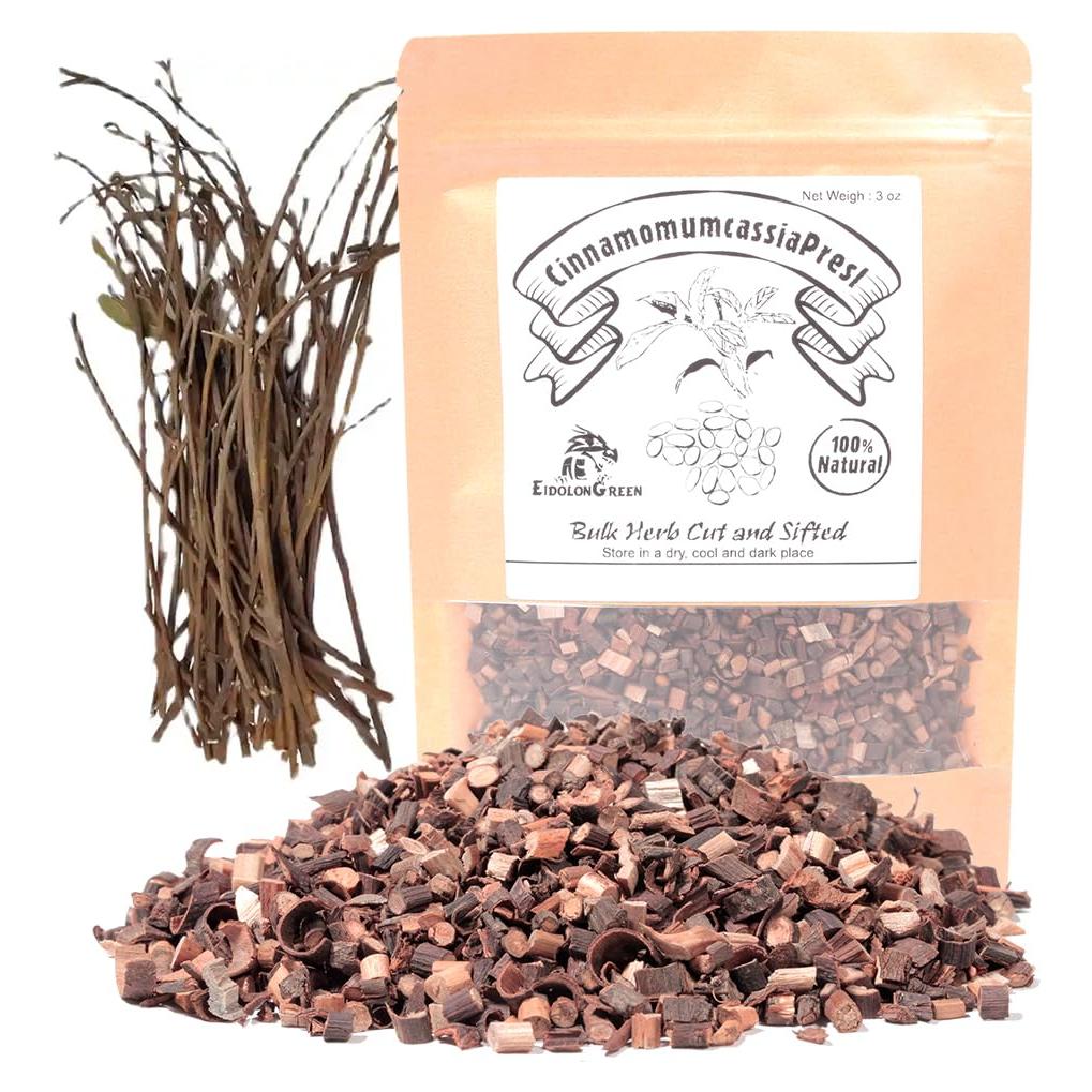 Ramas de Canela Secas EidolonGreen 85g - Hierbas para Té Herbal