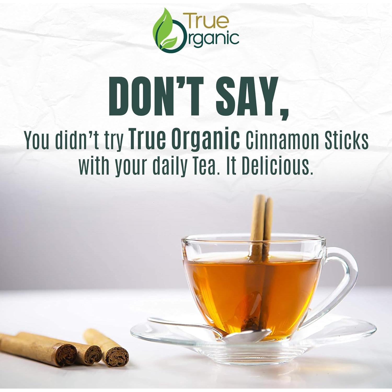 Canela de Ceilán Orgánica en Palitos 0.45 kg Verdadero