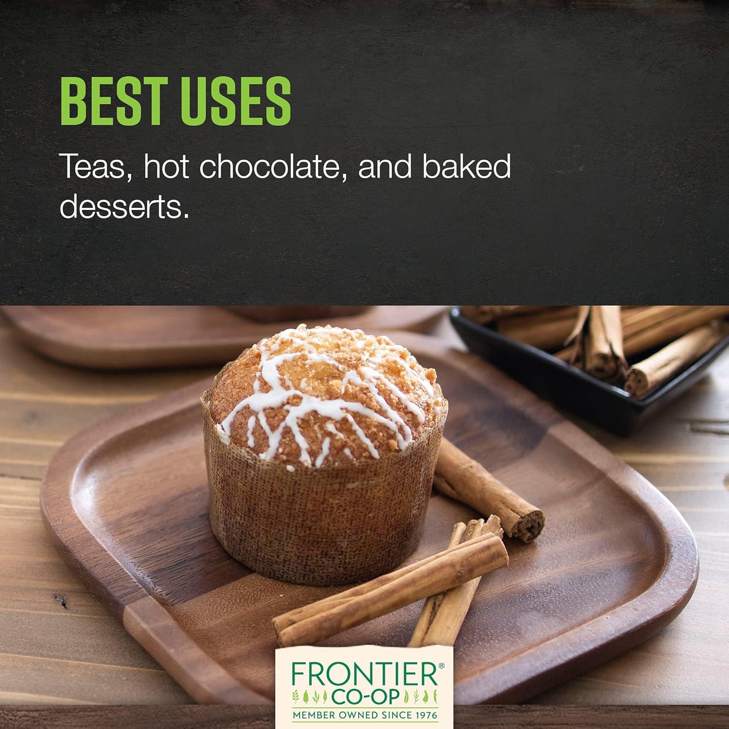 Palitos de Canela Ceylon Orgánica Frontier Co-op 450g