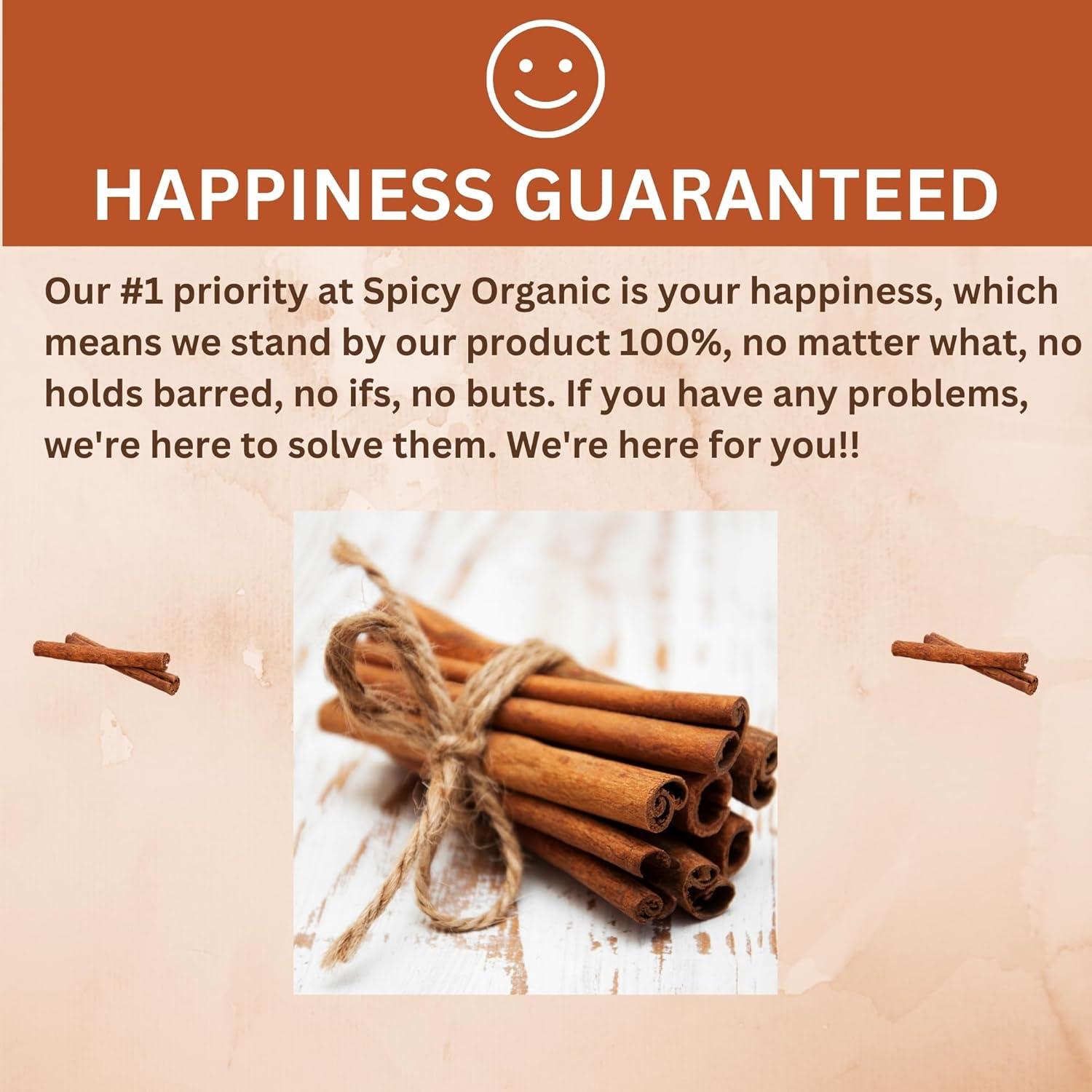 Ramas de Canela Ceylon Orgánica Spicy Organic 8.9 cm 450 g