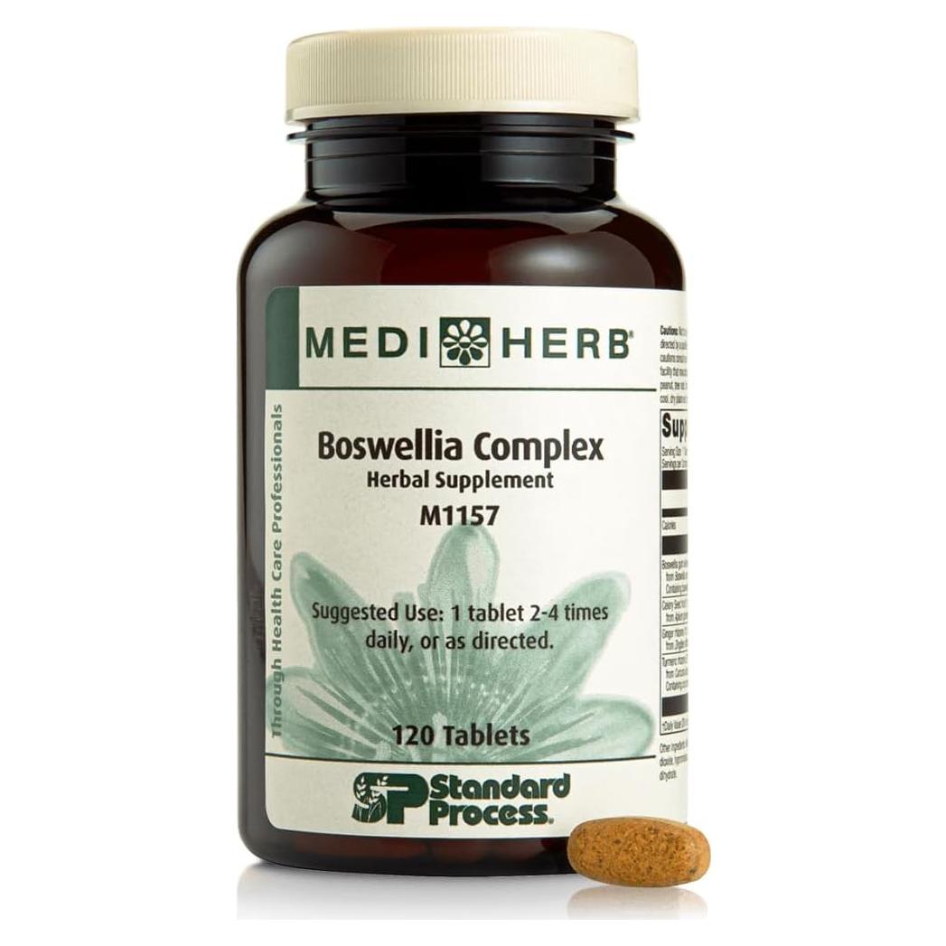 Complejo de Boswellia 120 tabletas MediHerb - Apoyo Inmunológico