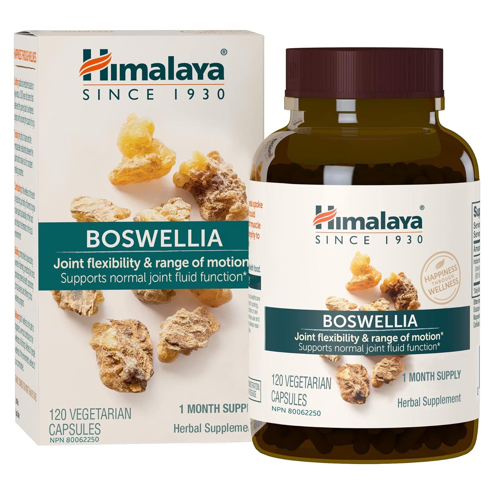Himalaya Boswellia 250 mg, 120 Cápsulas para Articulaciones