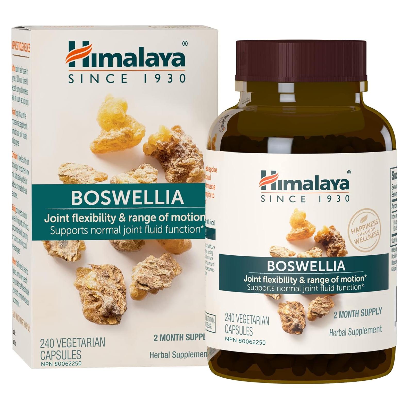 Himalaya Boswellia 250 mg, 240 Cápsulas para Articulaciones