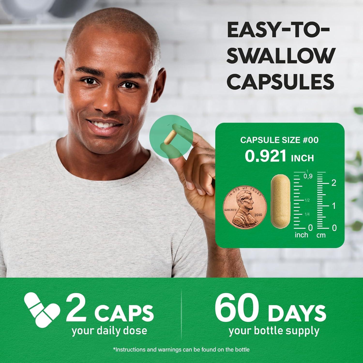 Boswellia 1200mg Nutra Harmony - Suplemento Articular 120 Cápsulas